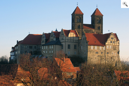 Quedlinburger Schloss mit Stiftskirche
